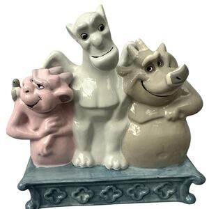 VTG Disney Hunchback of Notre Dame Gargoyles Victor Hugo Laverne Figurine Statue